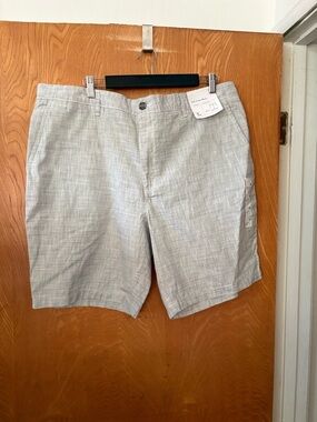 Men's Light Gray cotton Shorts 40